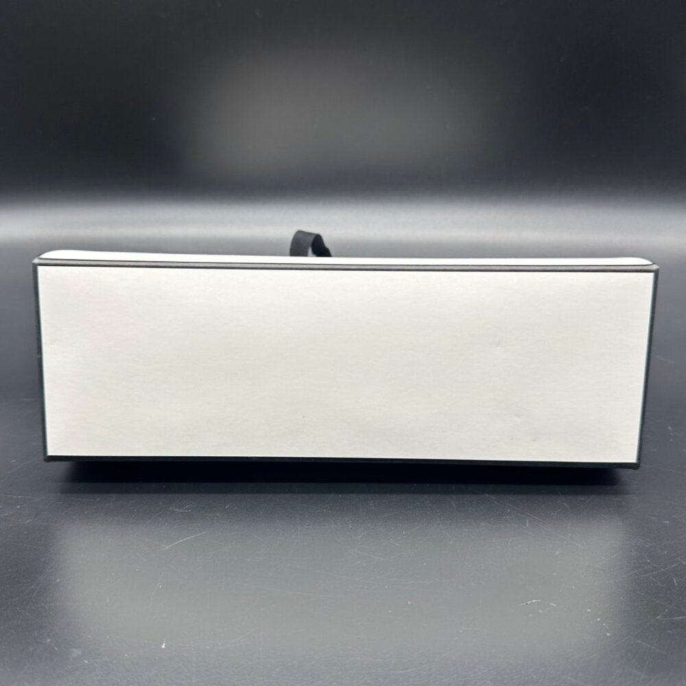 Chanel Small Luxury Gift Bag Clutch Style Bag Black Ribbon White Display - Picture 6 of 12